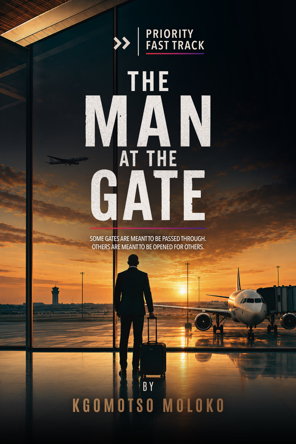 The Man at the Gate by Kgomotso Moloko, front cover